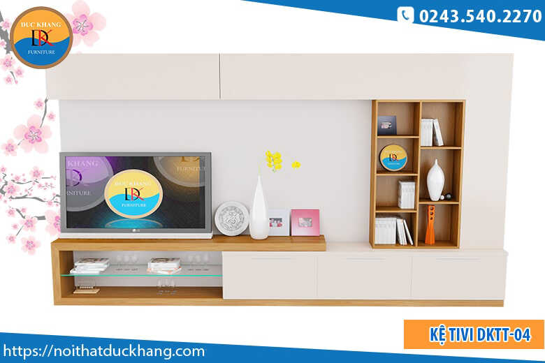 Kệ tivi gỗ DKTT-04