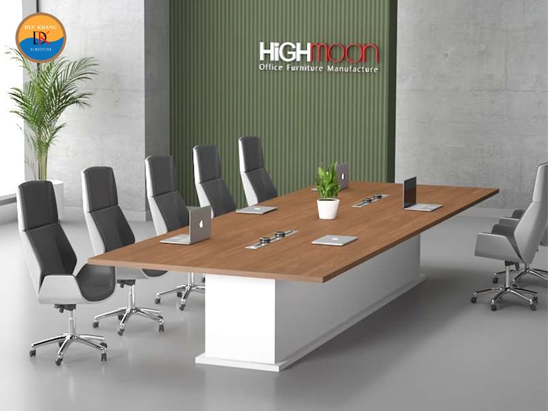 Kích thước bàn họp 20 người, top mẫu bàn họp 20 chỗ DKF đẹp