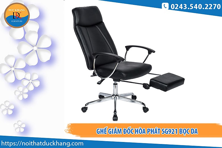 Ghế giám đốc ngả lưng Hòa Phát SG921