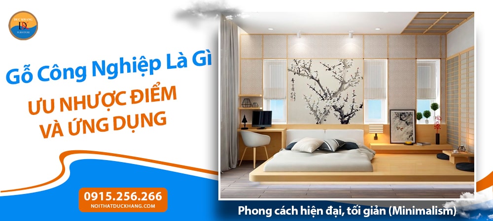 Phong cách hiện đại, tối giản (Minimalism)