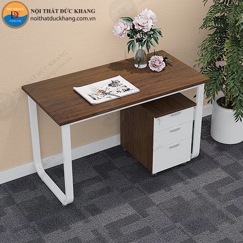 Bàn làm việc chân sắt chữ U DKF IRU