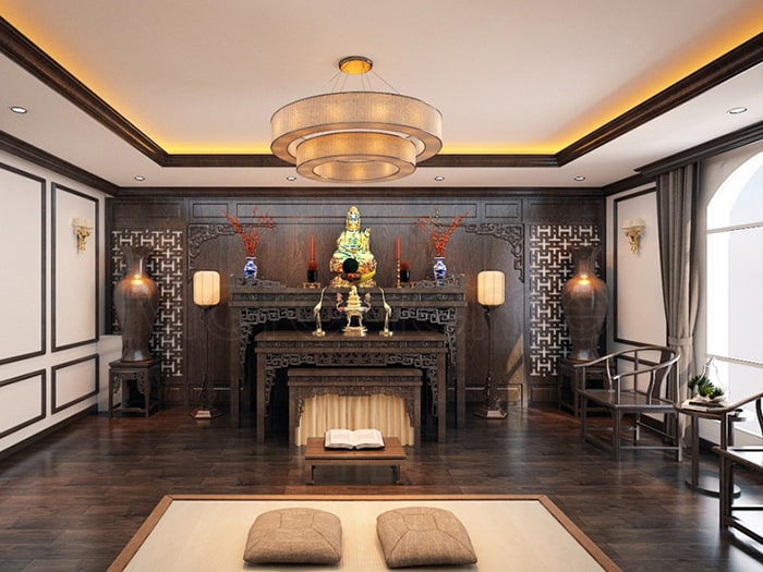 Kích thước bàn thờ đẹp, chuẩn, thông dụng