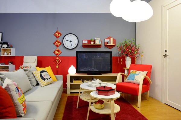 Đặt bàn ghế uống nước đúng hướng