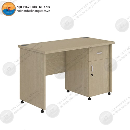 Bàn làm việc gỗ DKF WO-V hộc liền cánh mở
