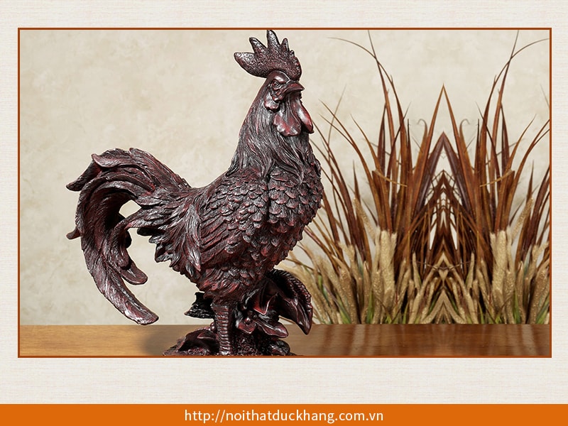 Bài trí tượng gà trống cần phải đặt quay mặt vào dãy văn phòng làm việc