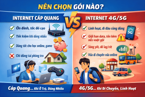 Ở trọ nên lắp wifi riêng hay chỉ dùng 4G So sánh chi phí và trải nghiệm